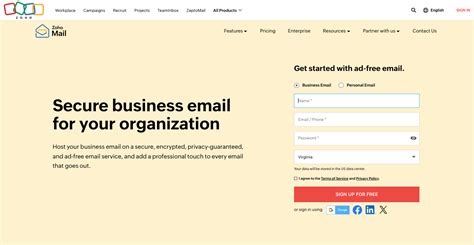 Set up a personalized email address