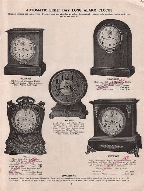 Seth Thomas Clock Catalog