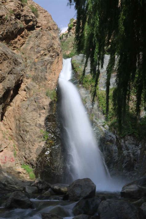 The waterfalls at Setti Fatma