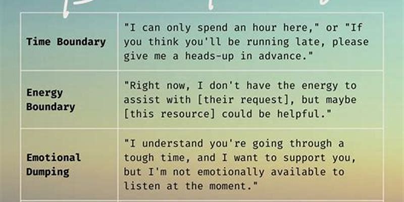 Setting Boundaries with Grace