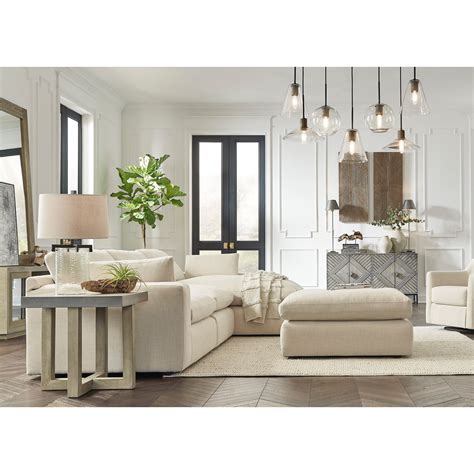 Contemporary Living Room Set Southerland in Toast Finish BH47SS231