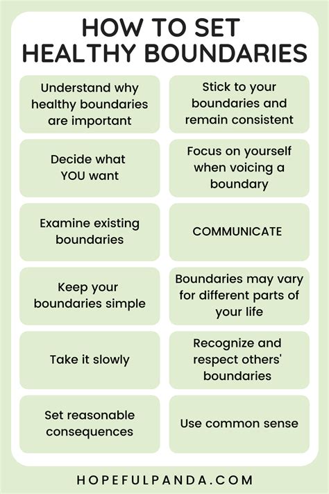 Setting Healthy Boundaries and Consequences