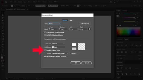 Setting Illustrator Artboard Color
