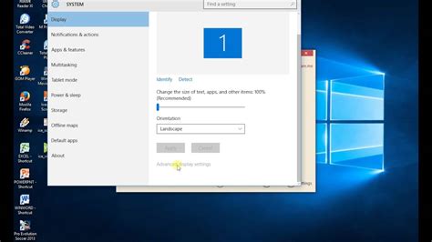 Setting Resolusi Windows 10