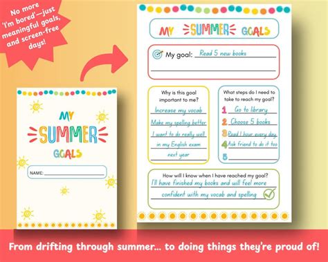 Setting Summer Goals