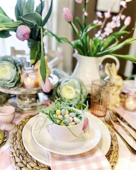 Setting Table For Easter