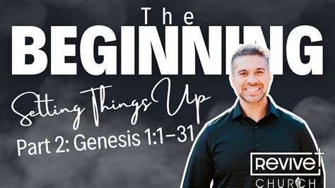 Setting Things Up Beforehand