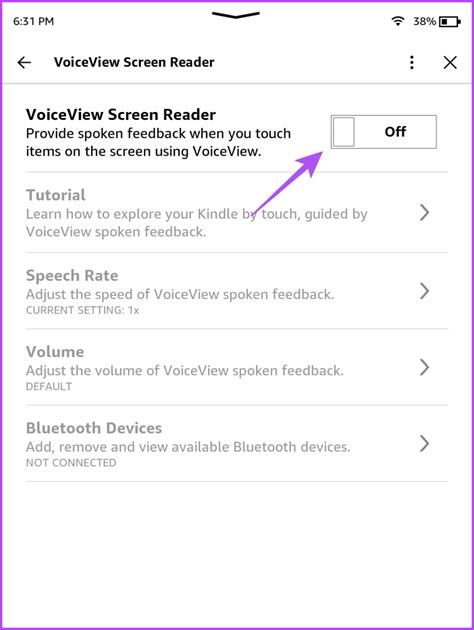 Setting Up Bluetooth for VoiceView