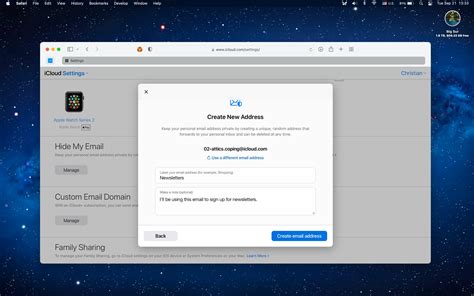 Setting Up Hide My Email for New Accounts