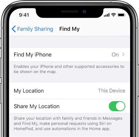 Setting Up Location Sharing Correctly