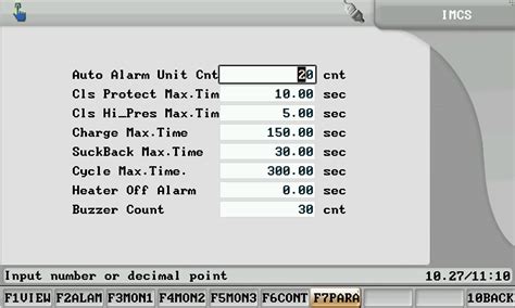 Setting Up Monitoring Parameters