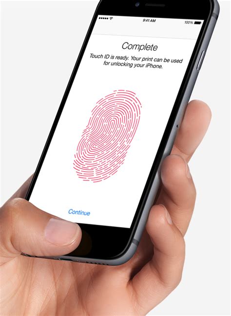 Setting Up Touch ID