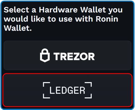 Setting Up Your Ledger Wallet (Initial Steps)