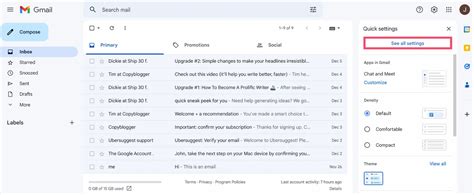 Setting Up Your Primary Gmail Account