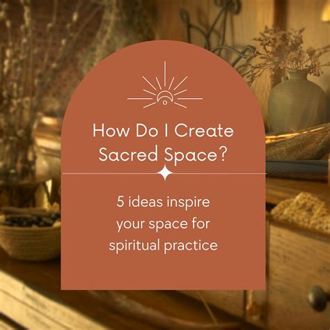 Setting Up Your Sacred Space