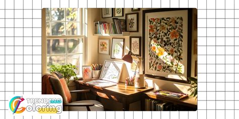 Setting Up the Perfect Coloring Nook