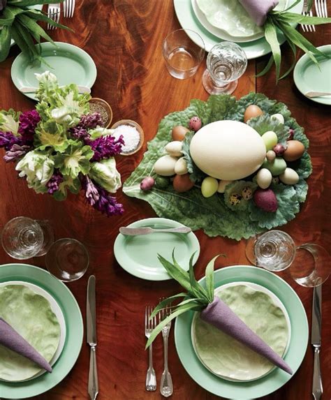 Setting Your Easter Table the Martha Way