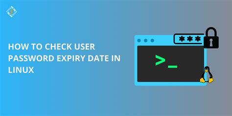 Setting a Password Expiry Date in Linux