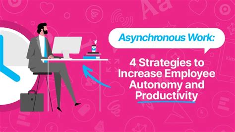 Setting new trends with asynchronous work