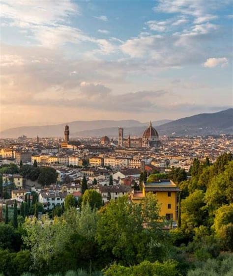 Setting off from Florence
