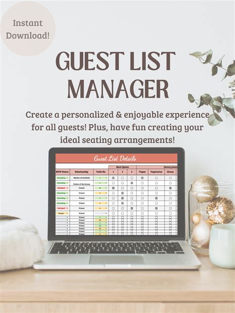 Setting the Budget and Guest List