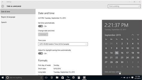 Setting the Date