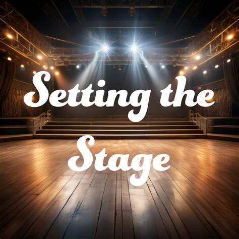 Setting the Stage for Next Year