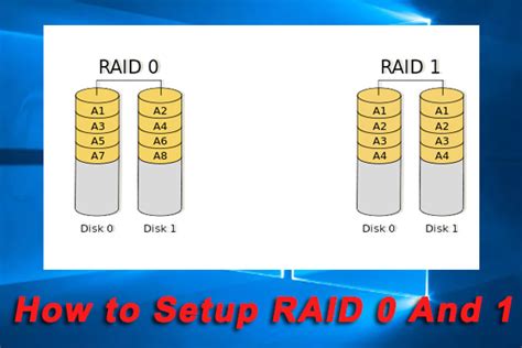 Setting up Raid 0 or Raid