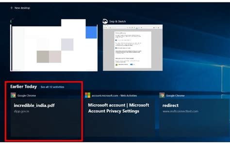 Setting up Timeline Feature on non-Windows Devices