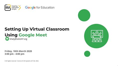 Setting up a virtual classroom on Google Meet using Google Calendar