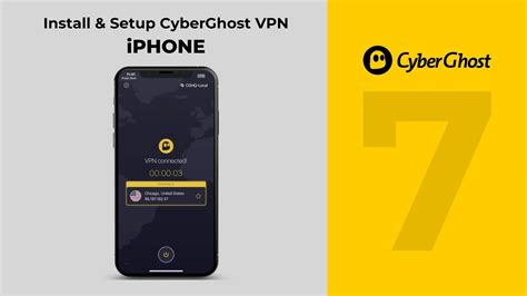 Setup Guide to configure CyberGhost VPN and iPhone