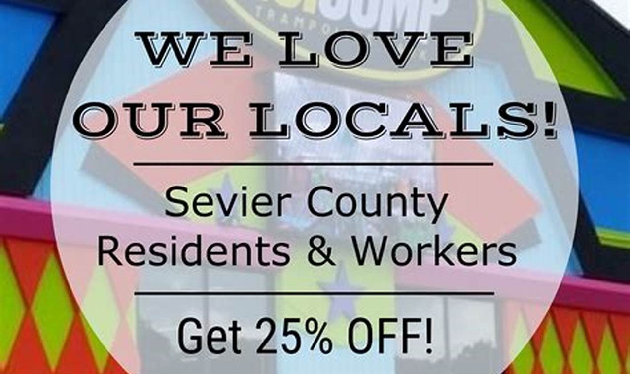 Sevier County Local Discounts 2024