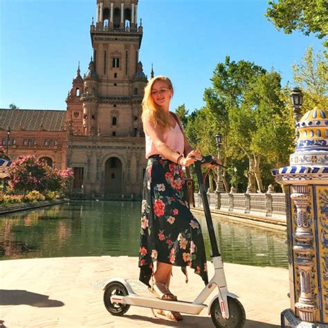 scooter paths in Seville
