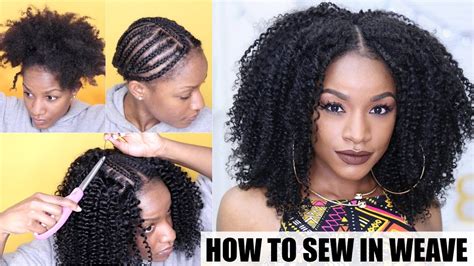 Sew-In Weaves (Braidless/Traditional) For Curly Hair
