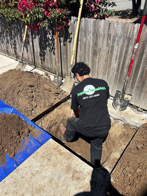 Sewer Line Repair in Santa Cruz