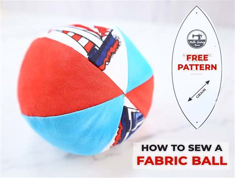 Sewing A Ball Pattern