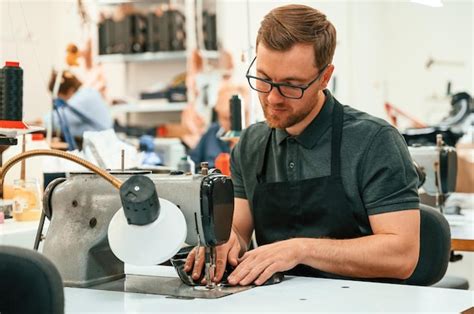 Sewing Machine Technician at Work
