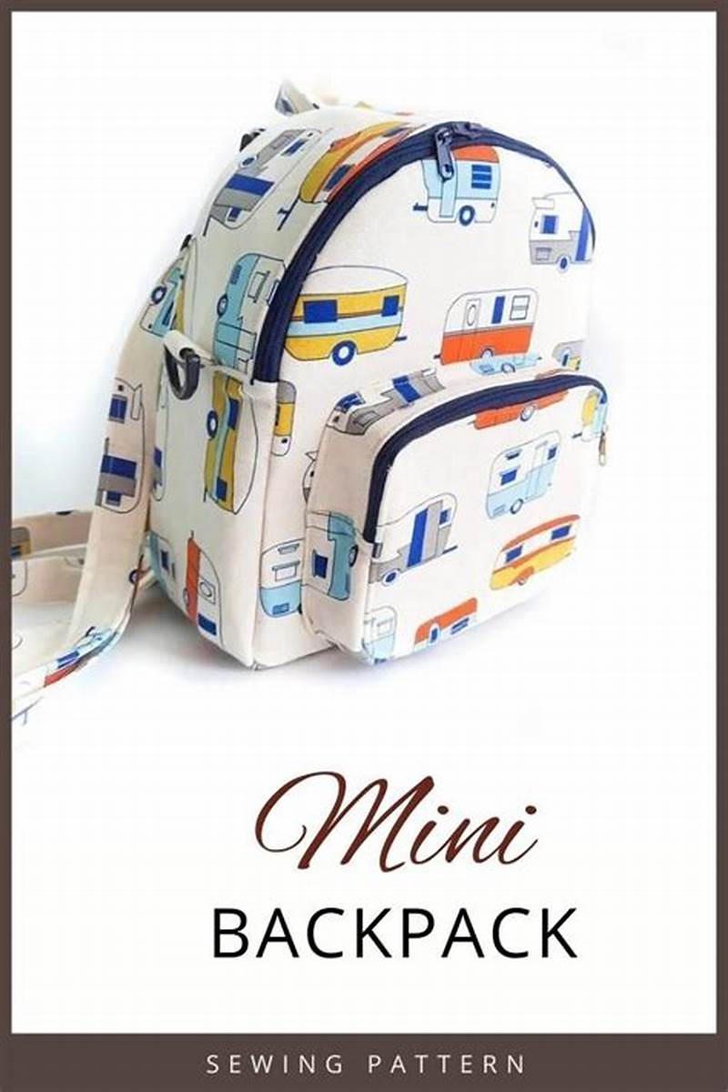 Sewing Pattern Backpack