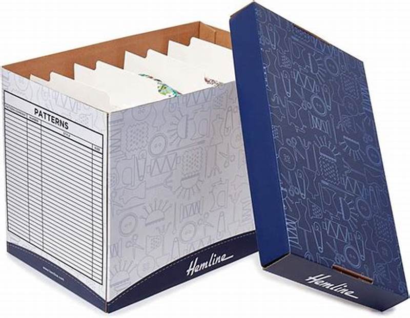 Sewing Pattern Boxes