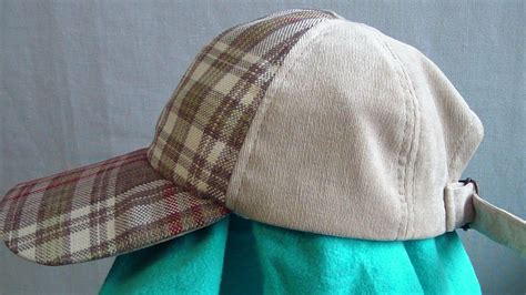 Sewing Pattern For A Baseball Cap