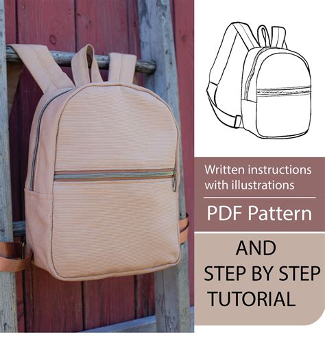 Sewing Pattern For Backpack