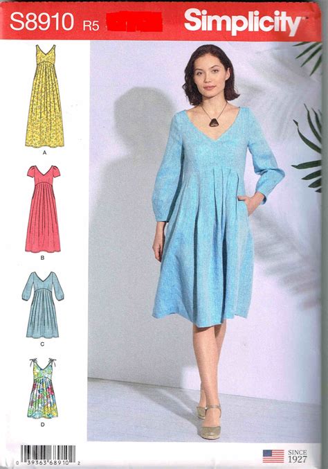 Sewing Patterns For Dresses