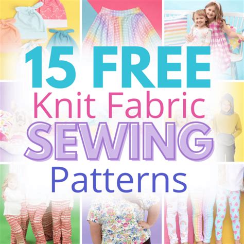 Sewing Patterns For Knit Fabrics