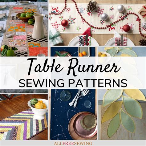 Sewing Patterns For Table Runners