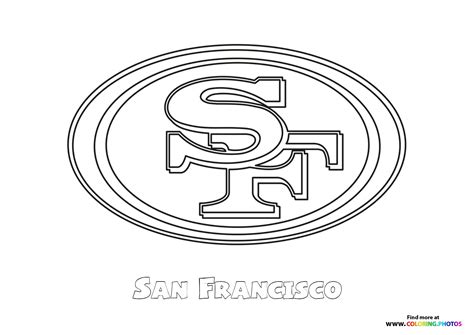 Sf 49ers Coloring Pages