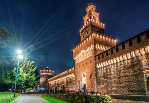 Sforza Castle Night