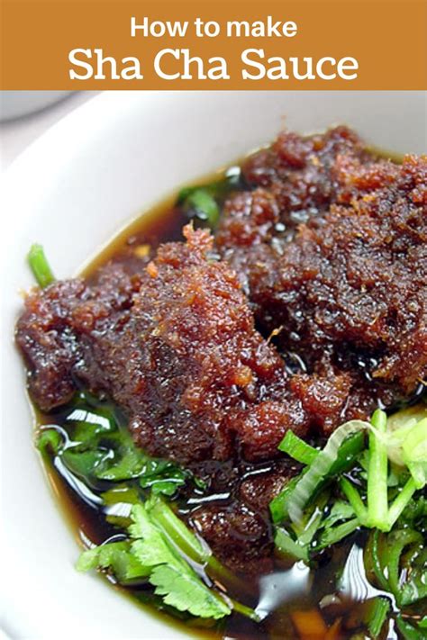Sha Cha Sauce Recipe
