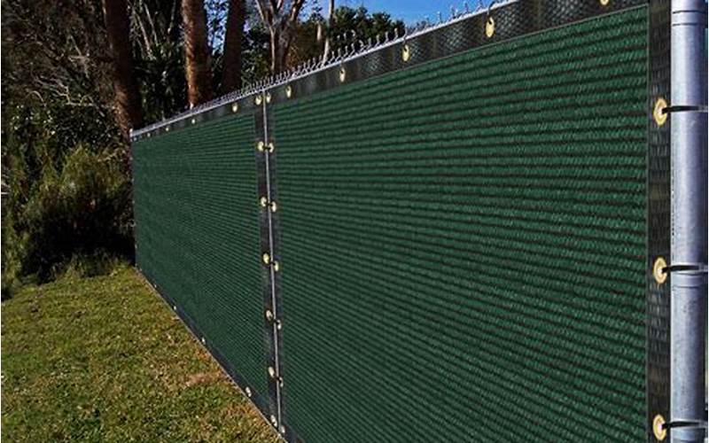 Shade Cloth Privacy Pool Fence: Keep Your Pool Area Private And Cool