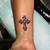 Shaded Cross Tattoo