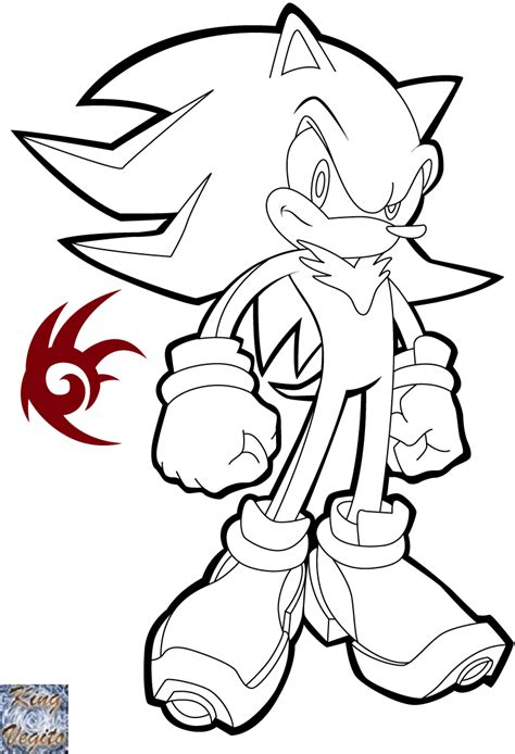 Shadow The Hedgehog Printable Image